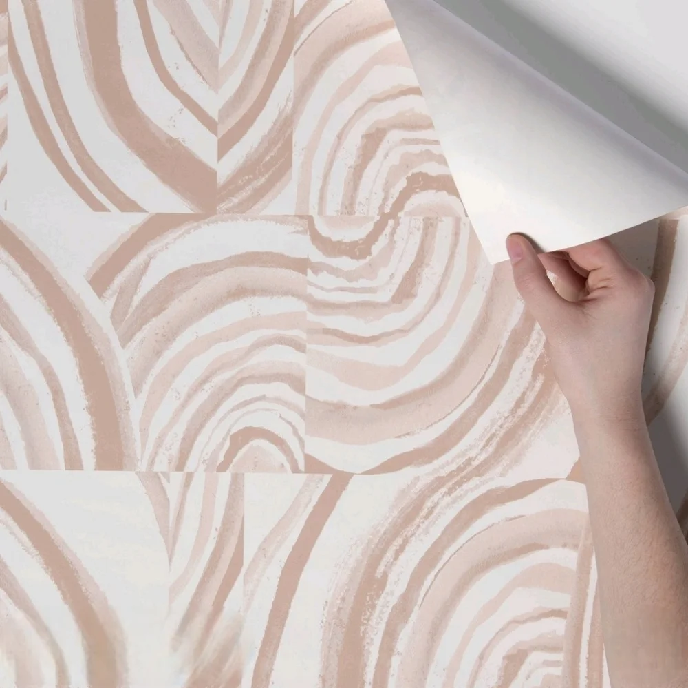 Opalhouse Agate Stone Peel & Stick Wallpaper Cream